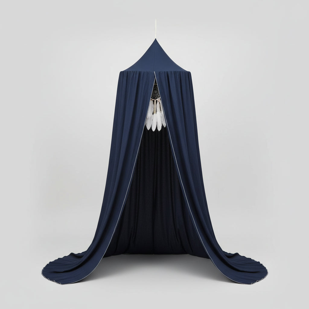 Ciel de Lit Coton | Bleu Marine