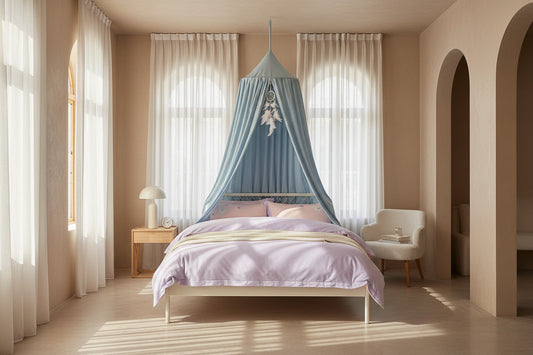 Ciel de Lit Coton | Bleu Clair