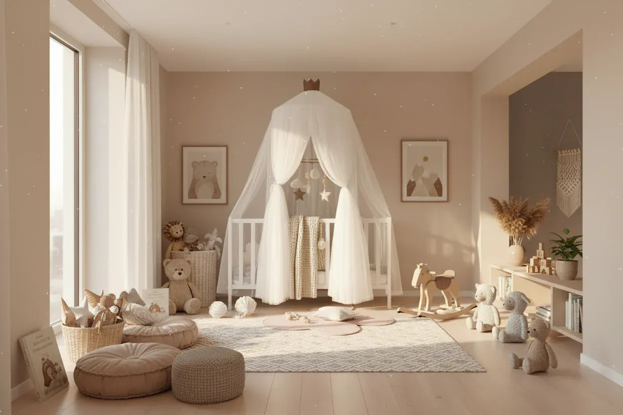 Ciel de Lit Bébé | Blanc
