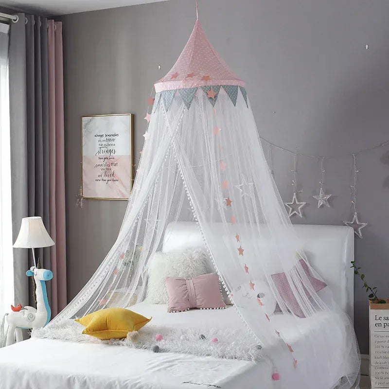 Ciel de Lit Bébé Fille | Rose
