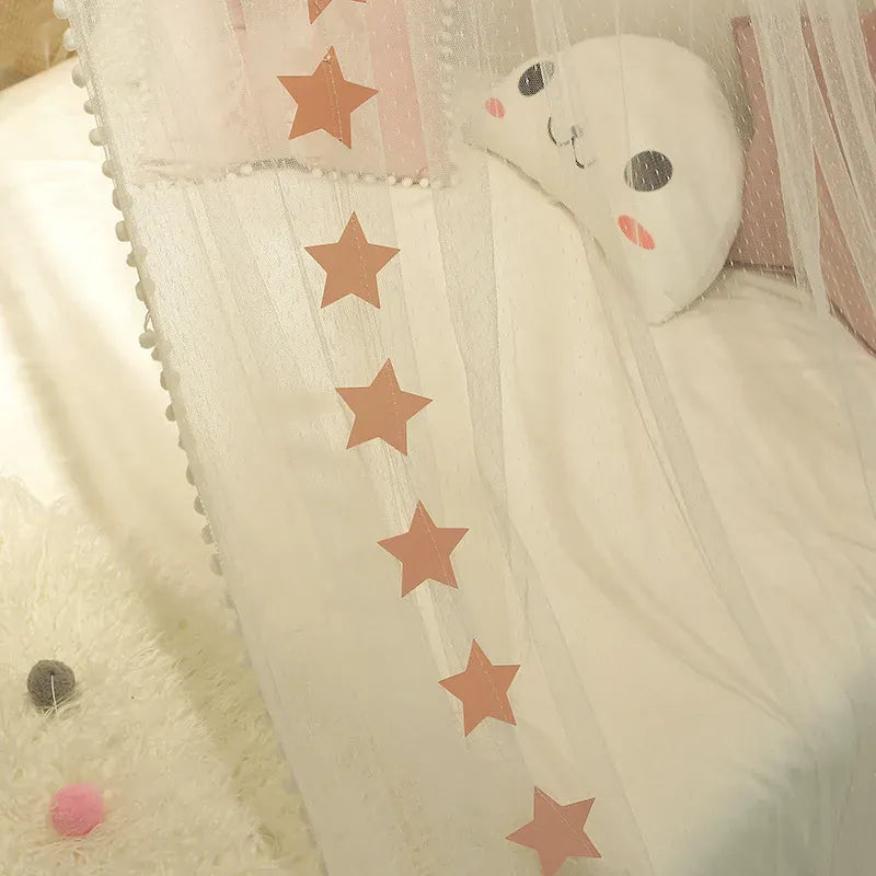 Ciel de Lit Bébé Fille | Rose