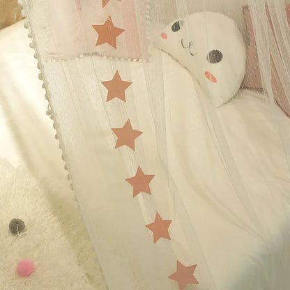 Ciel de Lit Bébé Fille | Rose
