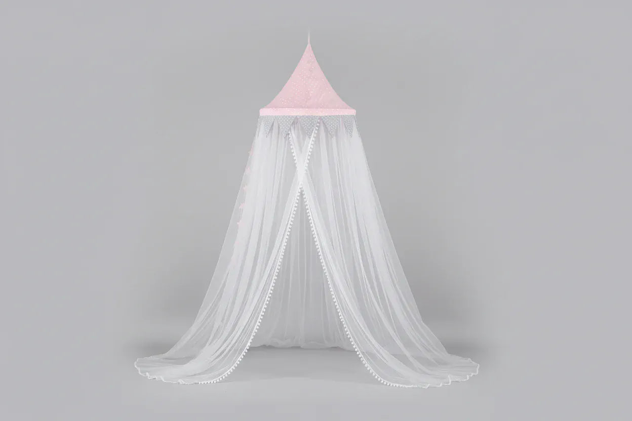 Ciel de Lit Bébé Fille | Rose