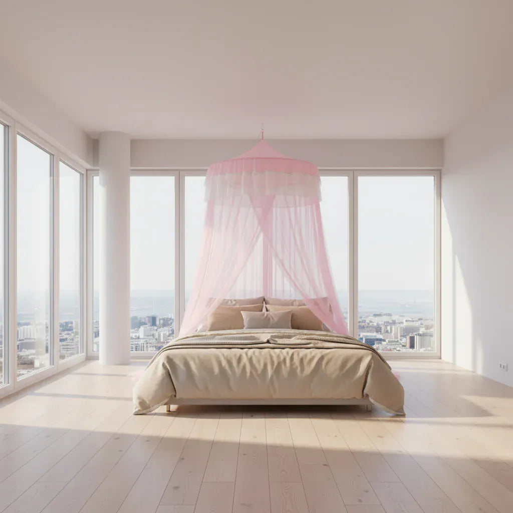 Ciel de Lit | Blanc et Rose