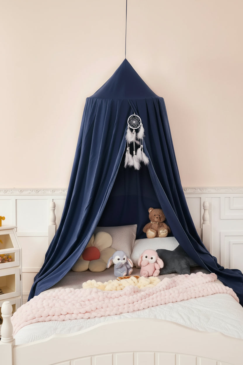 Ciel de Lit Coton | Bleu Marine