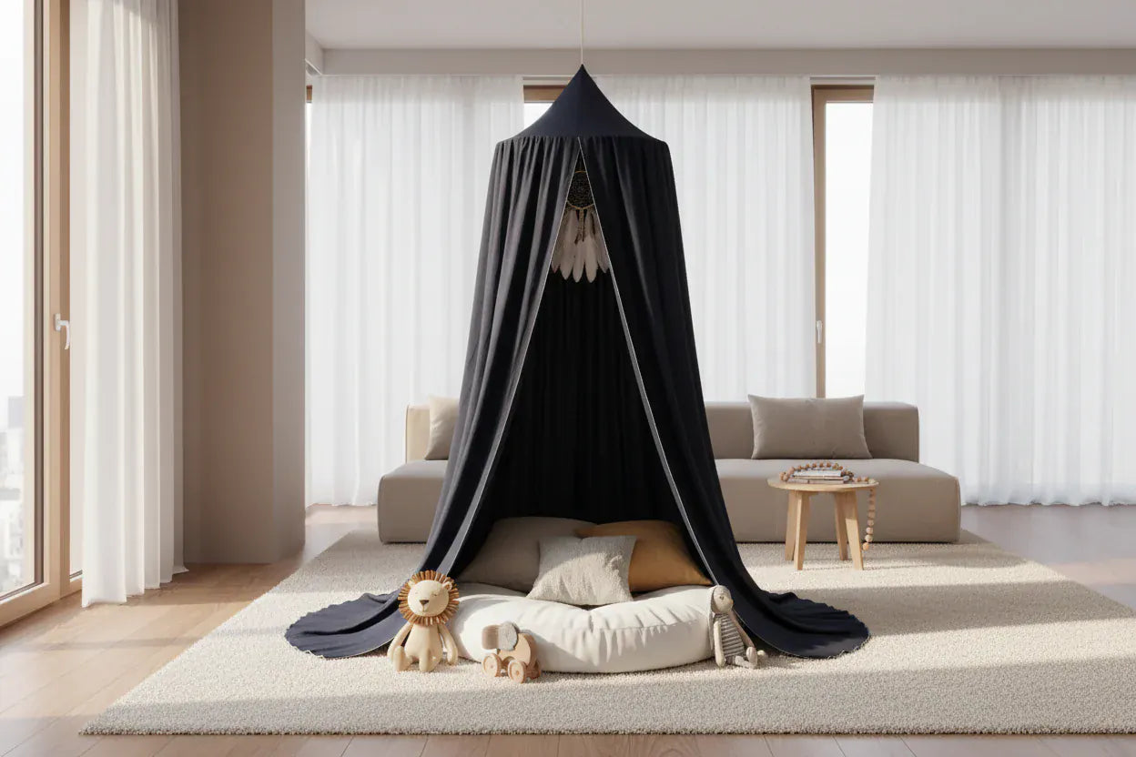 Ciel de Lit Coton | Bleu Marine