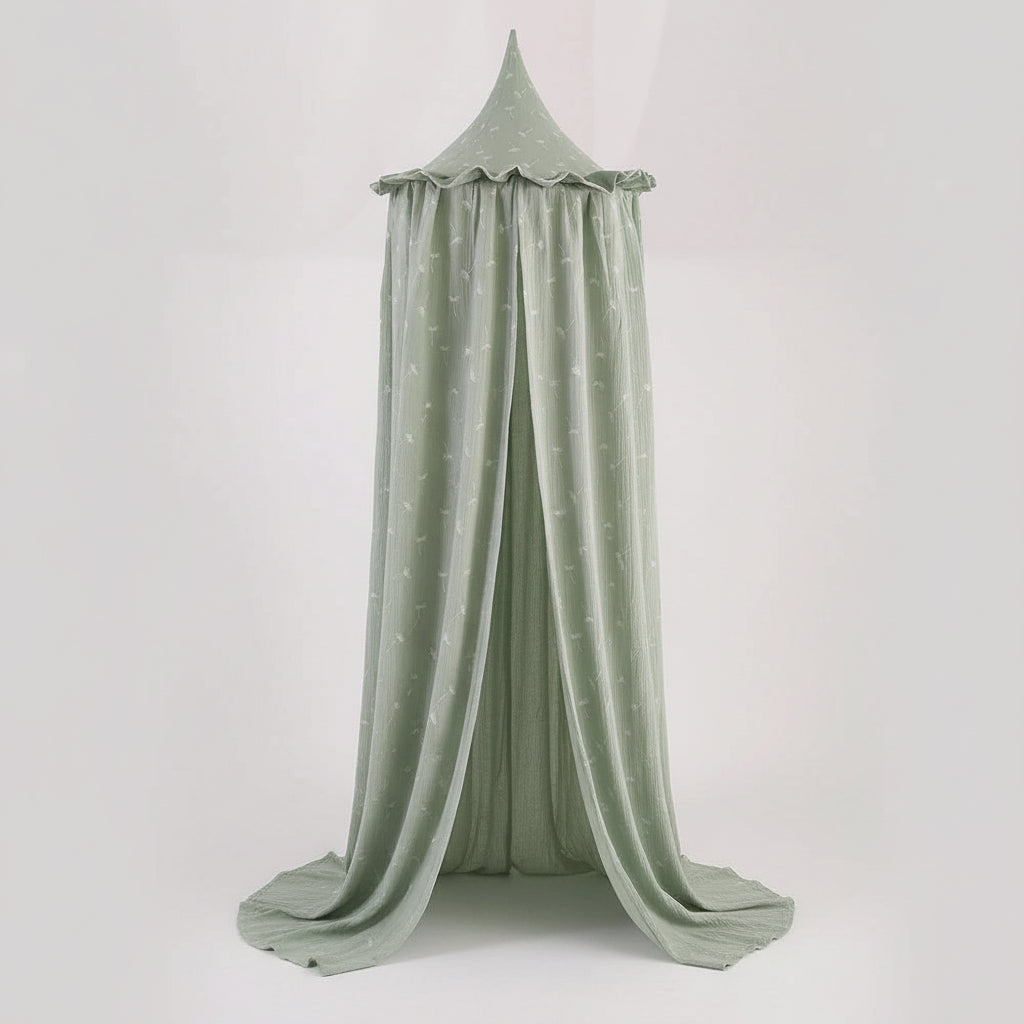 Ciel de Lit | Gaze de Coton Vert