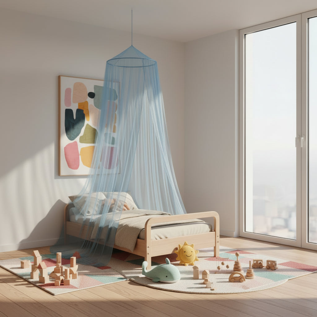 Ciel de Lit | Moustiquaire Bleu