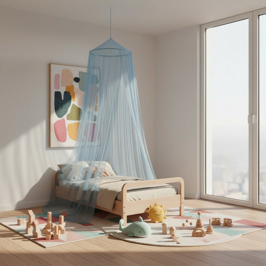 Ciel de Lit | Moustiquaire Bleu